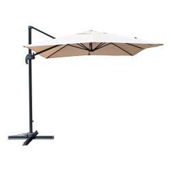 ombrellone amicasa da giardino braccio 2,5x2,5m osaka rotante