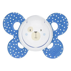 succhietti chicco physio comfort sil 6-16 mesi 74933.210 2 pz.