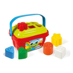 clementoni 17106 secchiello forme e colori