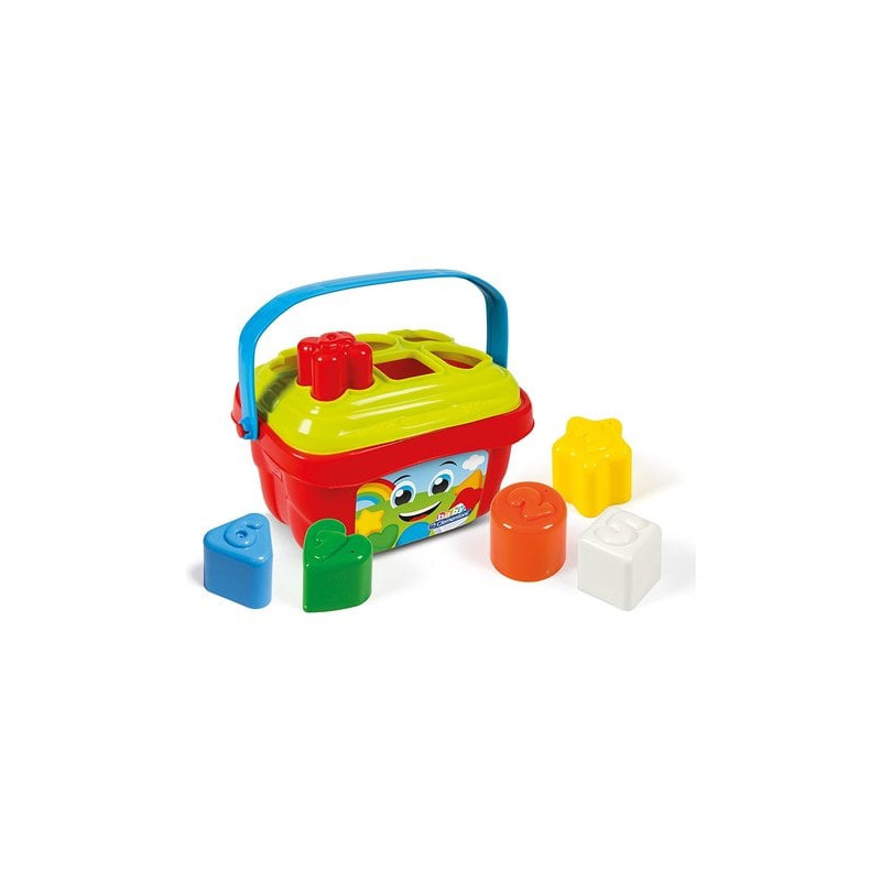 clementoni 17106 secchiello forme e colori