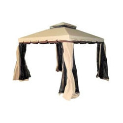 Copertura da esterno - gazebo vette in alluminio colonna zanzariera