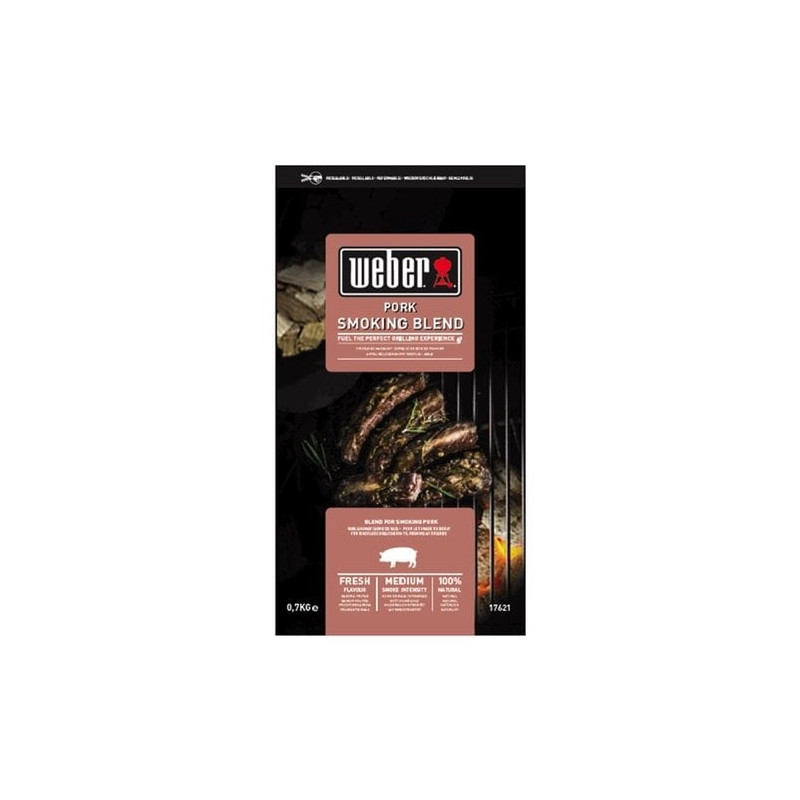 miscela chips weber per carne di maiale 0,7kg 17664