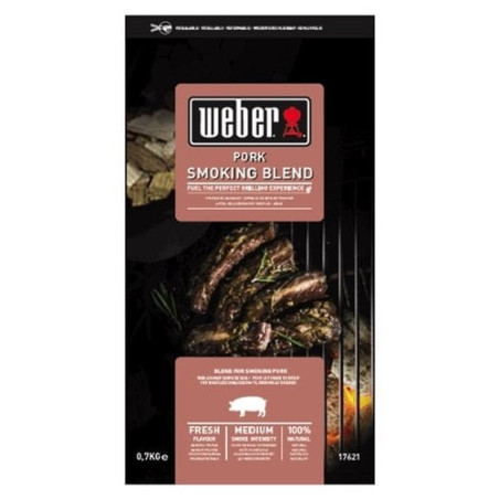 miscela chips weber per carne di maiale 0,7kg 17664