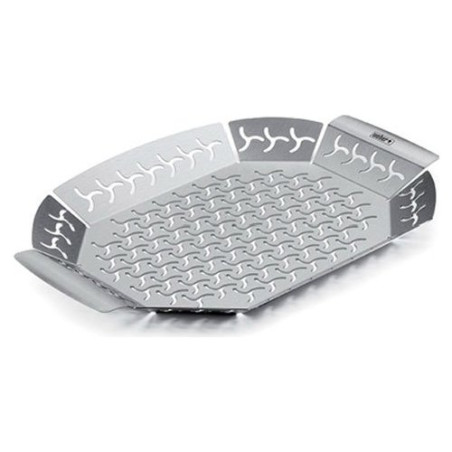 vassoio per verdura weber grande in acciaio inox 6678