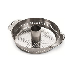 supporto cottura weber gourmet bbq system per pollo 420x440x90mm