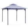 Copertura da esterno - gazebo vette classic in ferro 3x3 00903