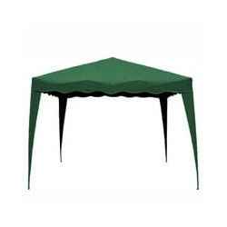 Copertura da esterno - gazebo vette in metallo rapido verde 3x3