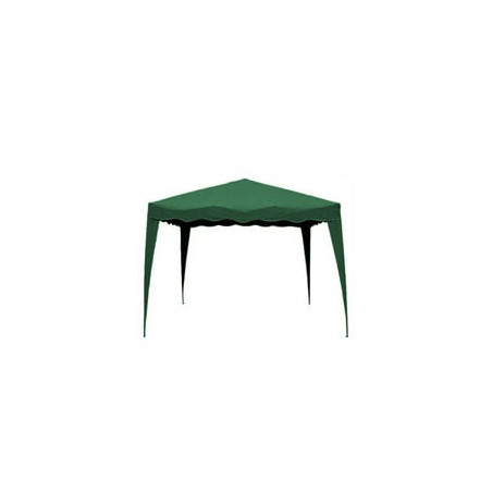 Copertura da esterno - gazebo vette in metallo rapido verde 3x3
