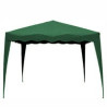 Copertura da esterno - gazebo vette in metallo rapido verde 3x3
