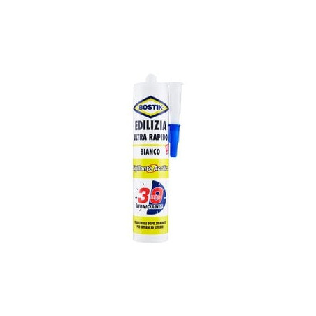 sigillante acrilico uhu bostik edilizia ultra rapido 300ml d0334
