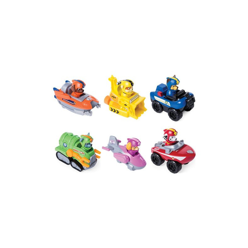spin master 6040907 paw patrol - mini veicolo rescue racers 1