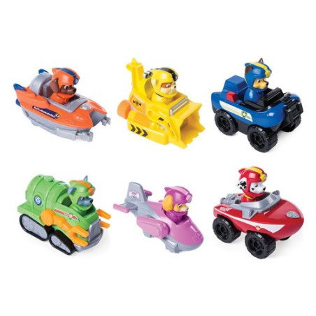 spin master 6040907 paw patrol - mini veicolo rescue racers 1