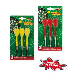 sport one classici da tavolo 602561 freccette con nylon 3 pezzi colori