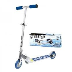 sport one 305851 monopattino con ruote street blu 120cm