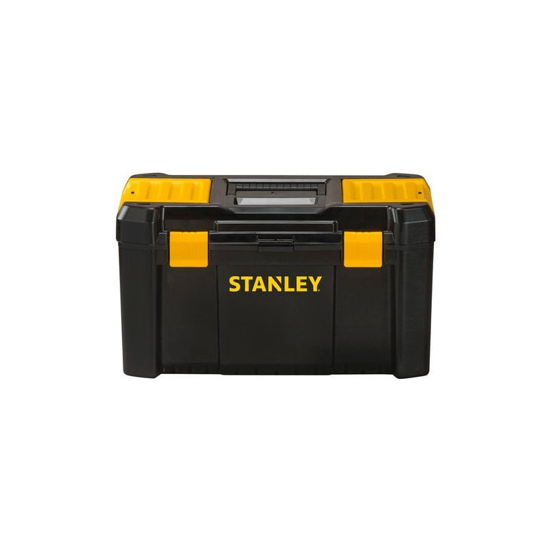 cassetta portautensili stanley essential 19" chiusura in plastica