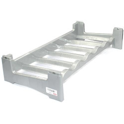 cantinetta portabottiglie stefanplast in plastica 42065 bianco