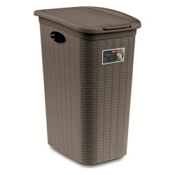 portabiancheria stefanplast elegance 36l tortora 30501