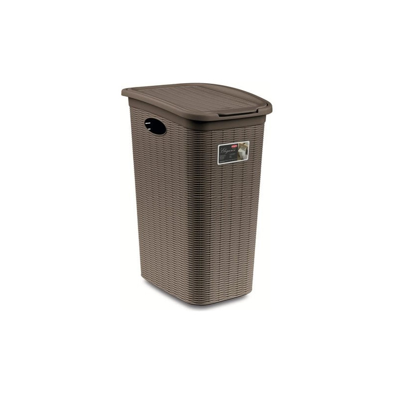 portabiancheria stefanplast elegance 36l tortora 30501