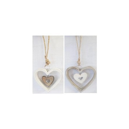 pendaglio 2 cuori - amicasa