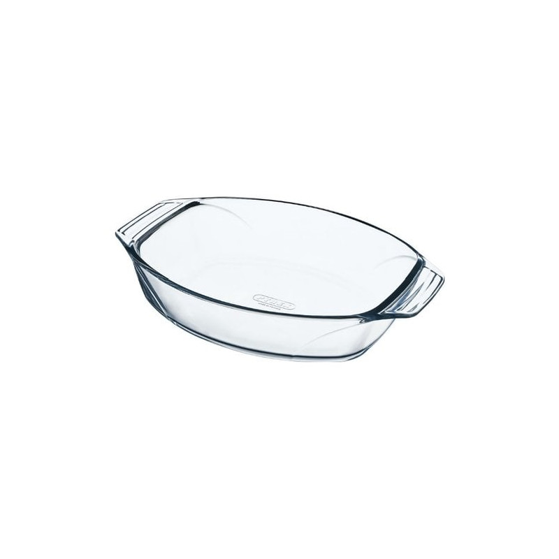 tegame pyrex ovale 39x27cm in vetro [412b000]