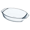 tegame pyrex ovale 39x27cm in vetro [412b000]