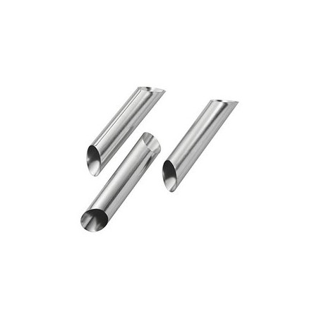 forme per cannoli pedrini 3 pezzi acciaio inox 127