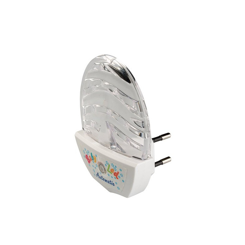 luce notturna polypool automatico led azzurro con spina 10a 2p pp3101