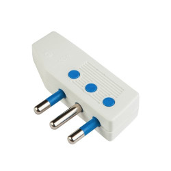 spina polypool salvaspazio con spinotti orientabili 16a 2p+t 250