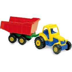 trattore con carro adriatic 208 colori assortiti