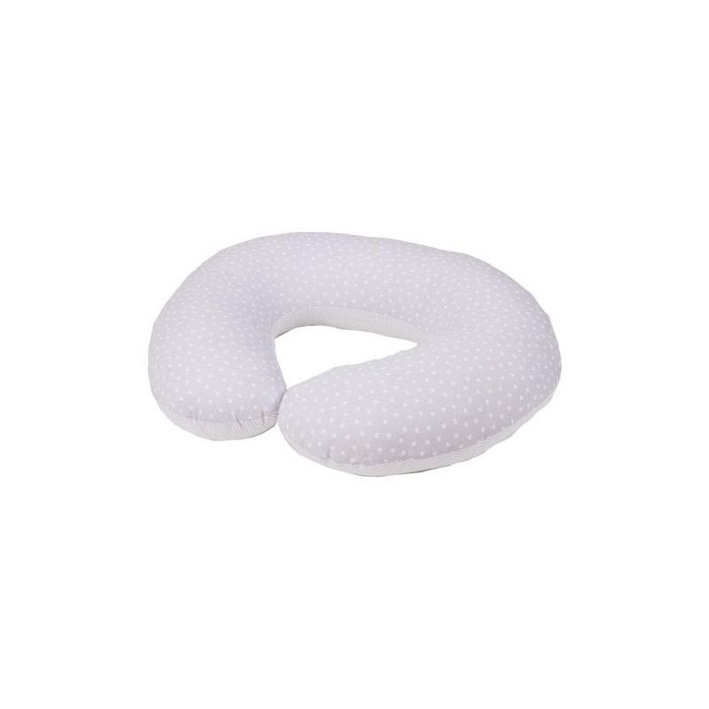 cuscino allattamento baby idea 5802 cuori grigi