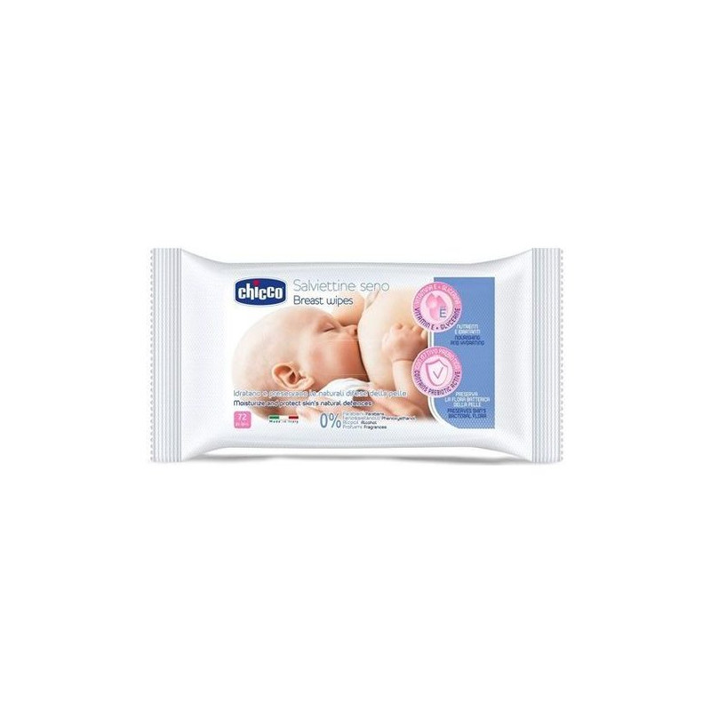 salviette detergenti seno - 72 pz. - chicco