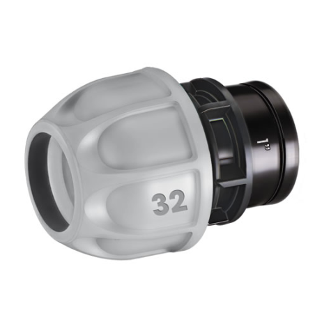 raccordo di collegamento claber rainjet 1" f per tubi 1"