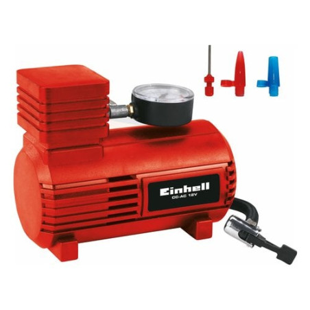 compressore einhell d'aria per auto portatile cc-ac 12 v