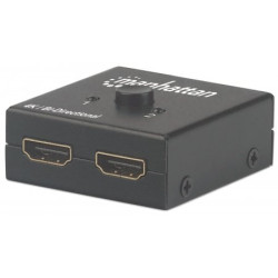 splitter hdmi manhattan 4k bi-direzionale 2-port passiv [207850]