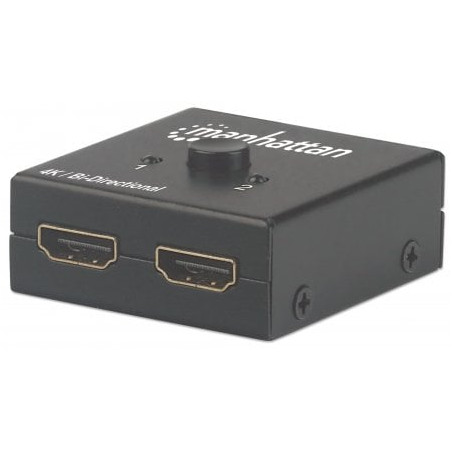 splitter hdmi manhattan 4k bi-direzionale 2-port passiv [207850]