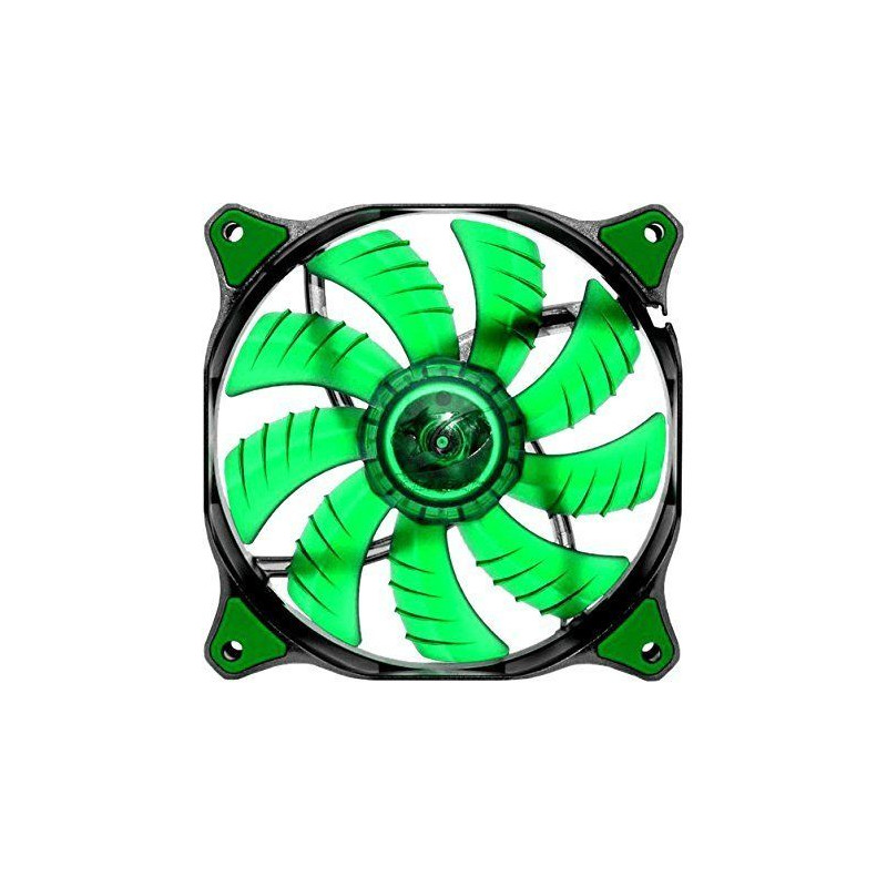ventola 120x120 cougar led d12hb-g led verde