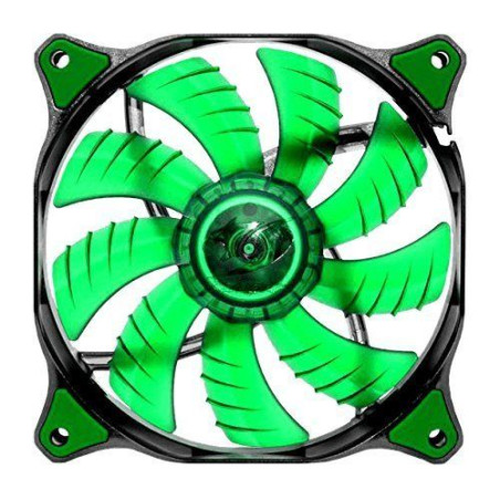 ventola 120x120 cougar led d12hb-g led verde