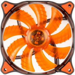 ventola 120x120 cougar led d12hb-r led rosso