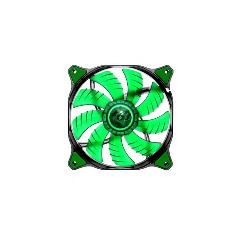 ventola 140x140 cougar led d14hb-g led verde