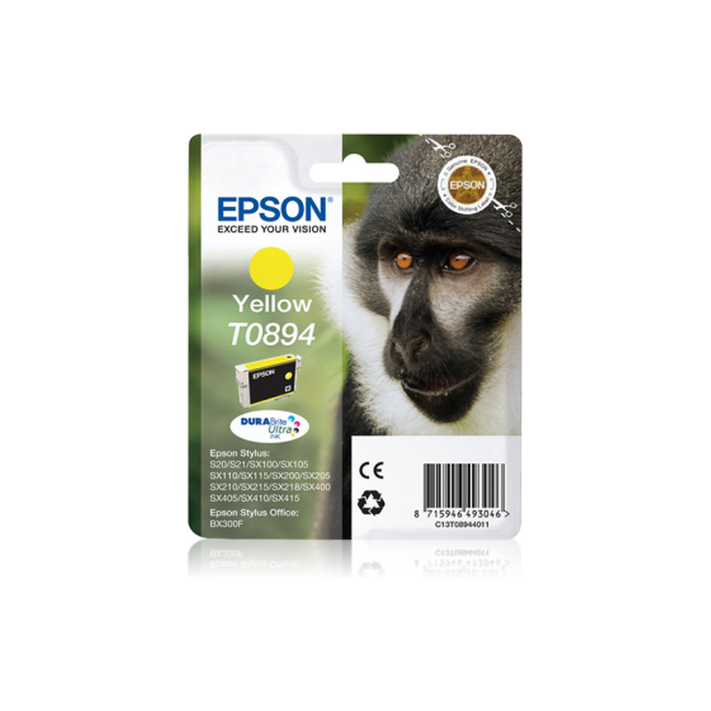 cartuccia epson stylus s20 (l) giallo [c13t08944011]
