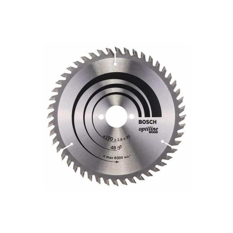 lama circolare bosch optiline 190x30mm [2608640617]