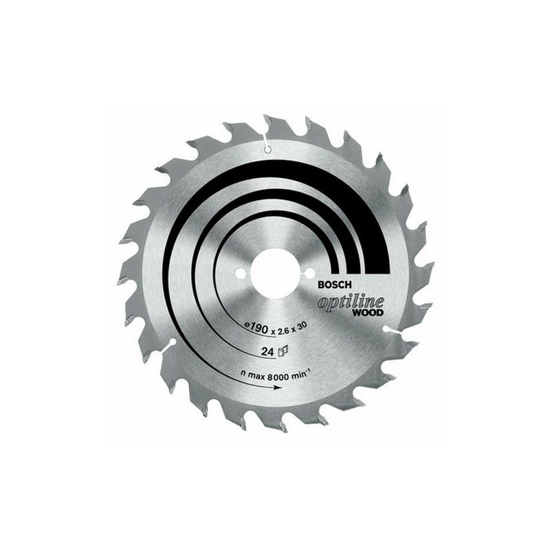 lama circolare bosch optiline 190x30mm [2608640615]