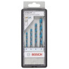 set punte bosch cyl-9 set 12cm 4 pezzi [2607010521]