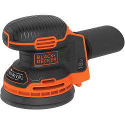 levigatrice orbitale black&decker bdcros18n-xj 18v [bdcros18n-xj]