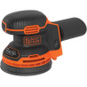 levigatrice orbitale black&decker bdcros18n-xj 18v [bdcros18n-xj]