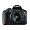 fotocamera canon eos 2000d value kit (ef-s 18-55mm) con custodia