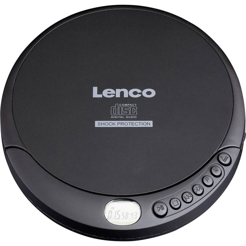 lettore cd lenco cd-200 portatile nero [cd-200]