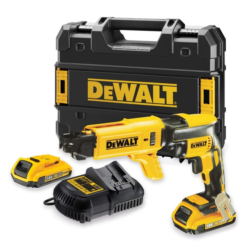 trapano avvitatore dewalt dcf620d2k-qw per cartongesso [dcf620d2k-qw]
