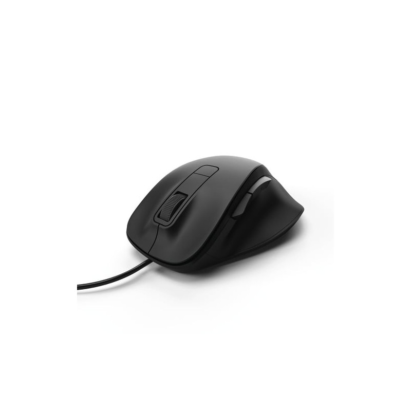 mouse hama mc-500 usb ottico ergonomico nero [182612]