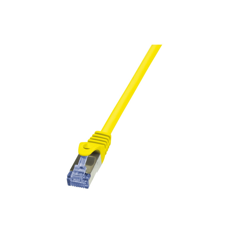 cavo di rete logilink cat6a 7,5m s/ftp giallo [cq3087s]